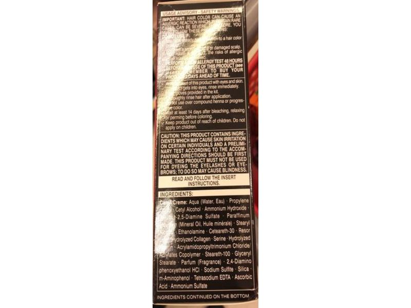 Schwarzkopf Keratin Color Anti-Age Hair Color Cream, 1.0 Black Onyx, 1 Application