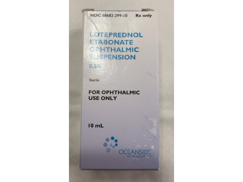 Loteprednol Etabonate Ophthalmic Suspension 0.5%, 10 mL, Oceanside (Rx)