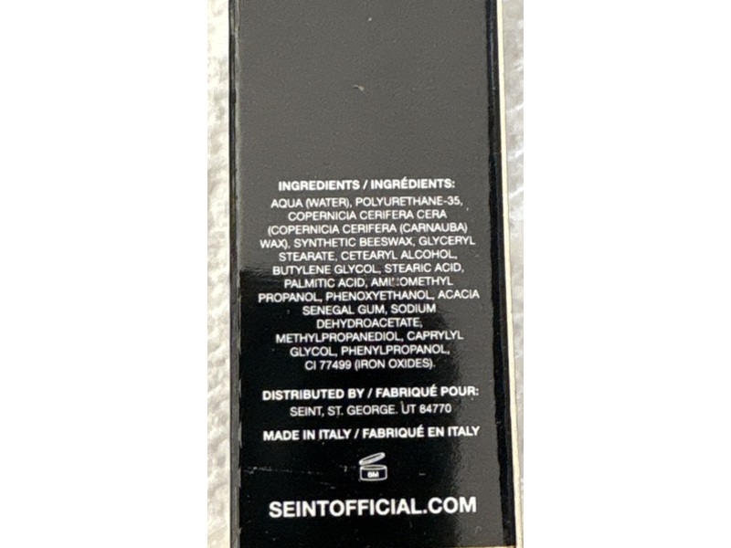 Seint Lash Leather Mascara, Noir, 0.2 fl oz