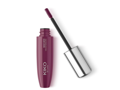 Kiko Milano Maxi Mod Colour Mascara, Plum, 0.406 fl oz/12 mL