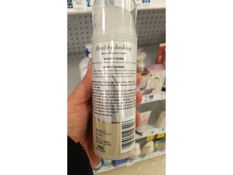 Olay Total Effects Whip Cleanser, 5 Ounce