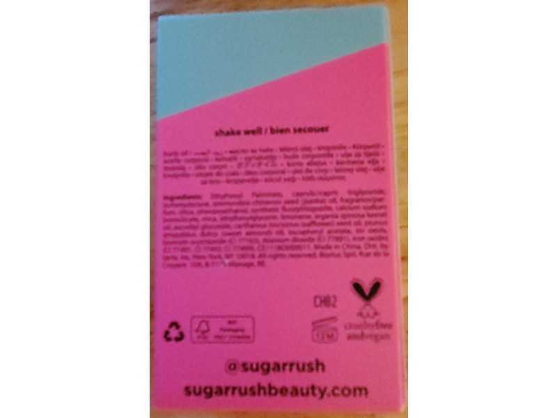 Tarte Cosmetics Sugar Rush Shimmer Time Body Oil, 1.85 fl oz/55 mL