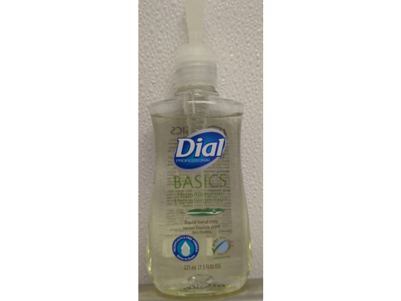 Dial Basics Liquid Hand Soap, 7.5 fl oz/221 mL