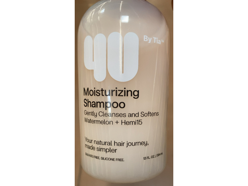4u By Tia Moisturizing Shampoo, Watermelon + Hemi15, 13 fl oz/384 mL
