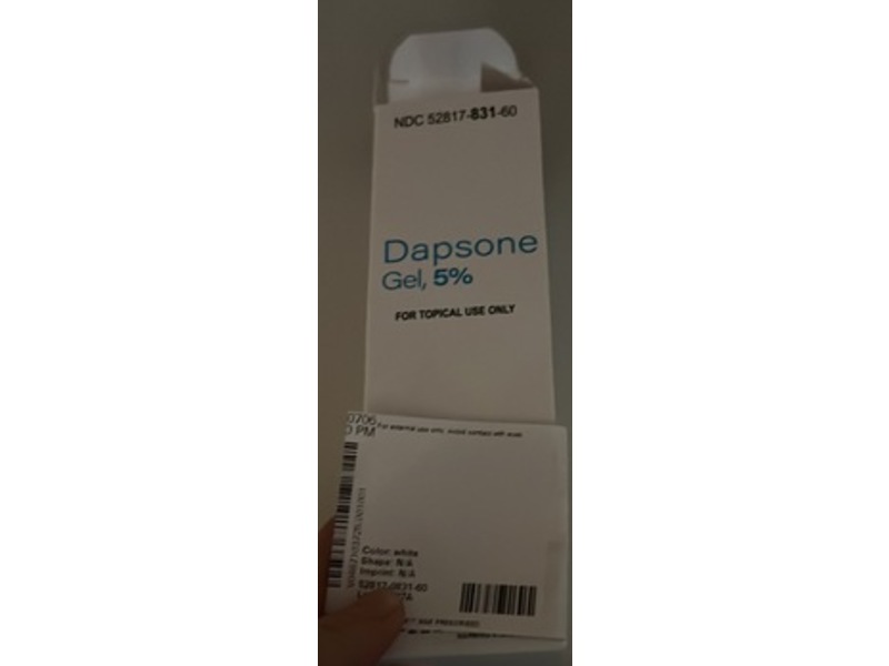 Dapsone Gel 5%, 60 g, TruPharma (Rx)