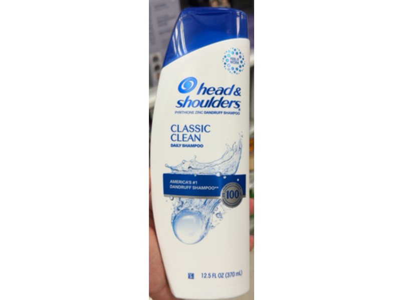 Head & Shoulders Dandruff Shampoo, Classic Clean, 12.5 fl oz/370 mL