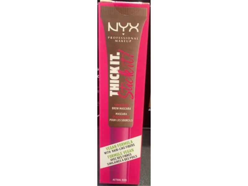 NYX Thick It Stick It Eye Brow Mascara, 04 - Rich Auburn