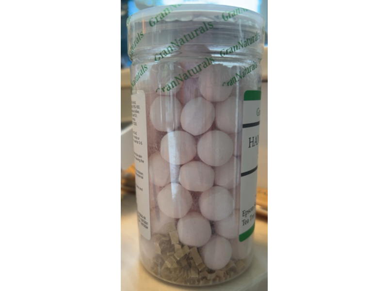 GranNaturals Mini Bath Booms Hand & Foot Soak, Rose, 8.8 oz/250 g