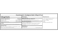Counterpain Taisho Analgesic Pain Relief Balm, Methyl Salicylate, Menthol, Eugenol, - thumbnail 4