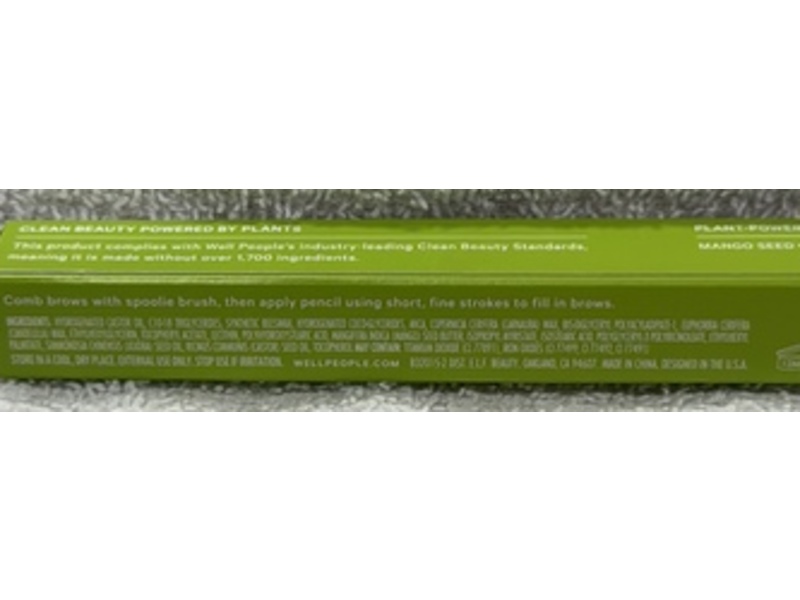 Well People Expressionist Brow Pencil, Deep Brown, 0.003 oz/0.1 g