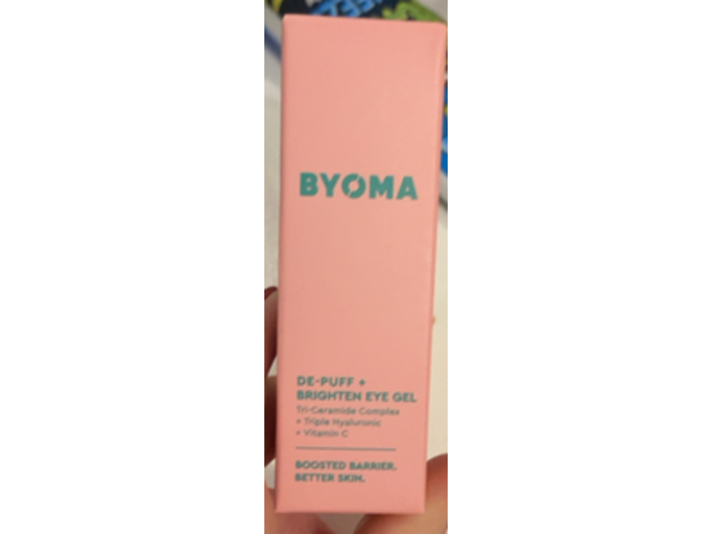 Byoma De-Puff + Brighten Eye Gel, 0.16 oz/20 mL