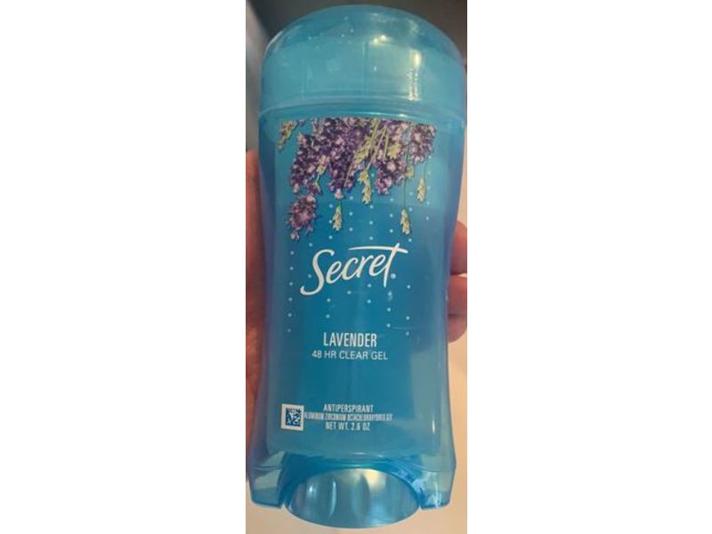 Secret Antiperspirants Deodorant, Lavender, 2.6 oz/73 g