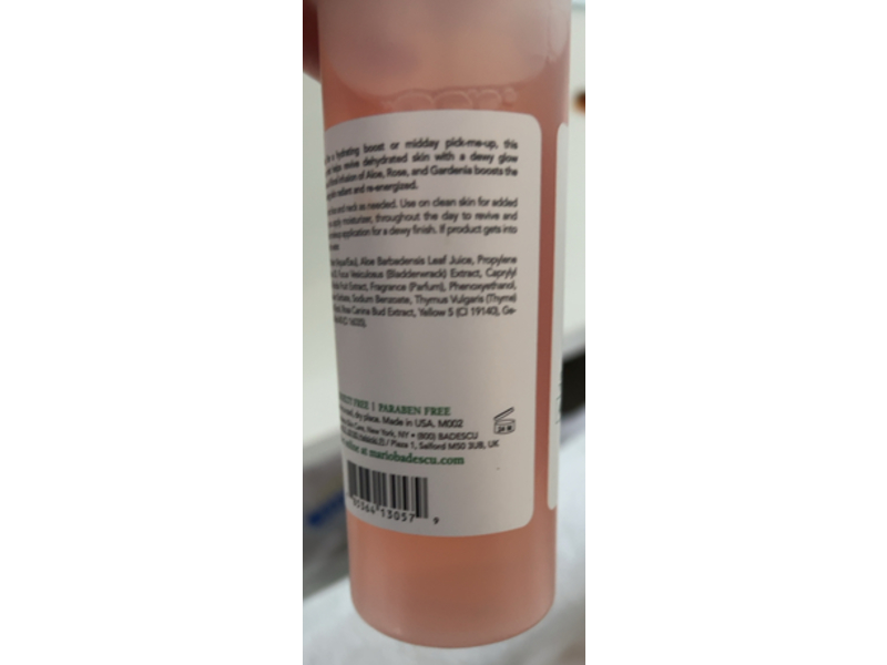 Mario Badescu Facial Spray, Aloe Herbs & Rose Water, 6 fl oz/ 177 mL