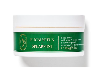 Bath & Body Works Body Butter, Eucalyptus + Spearmint, 6.5 oz/185 g