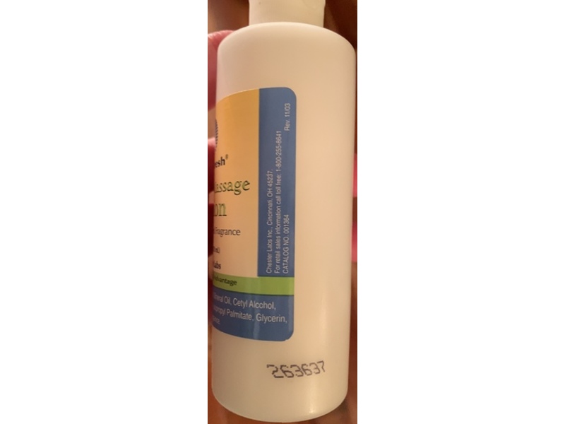 AprilFresh Hand & Massage Lotion, Honey Almond, 4 fl oz/118 mL