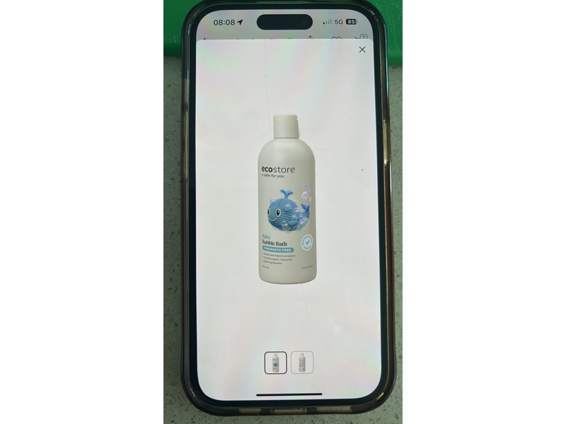 Ecostore Baby Bubble Bath,18.1 fl oz/535 mL