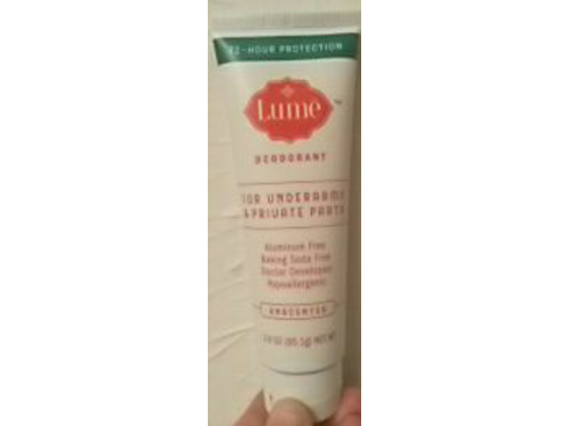 Lume Deodorant, Unscented, 3 oz/85.1 g