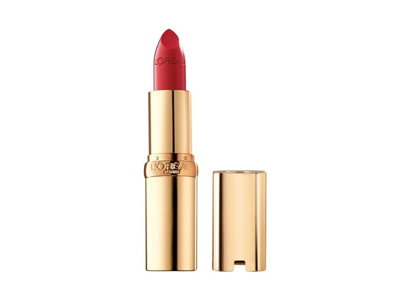 L'Oreal Paris Colour Riche Original Creamy Hydrating Satin Lipstick, 300 Le Rouge Paris, 0.13 oz/3.6 g