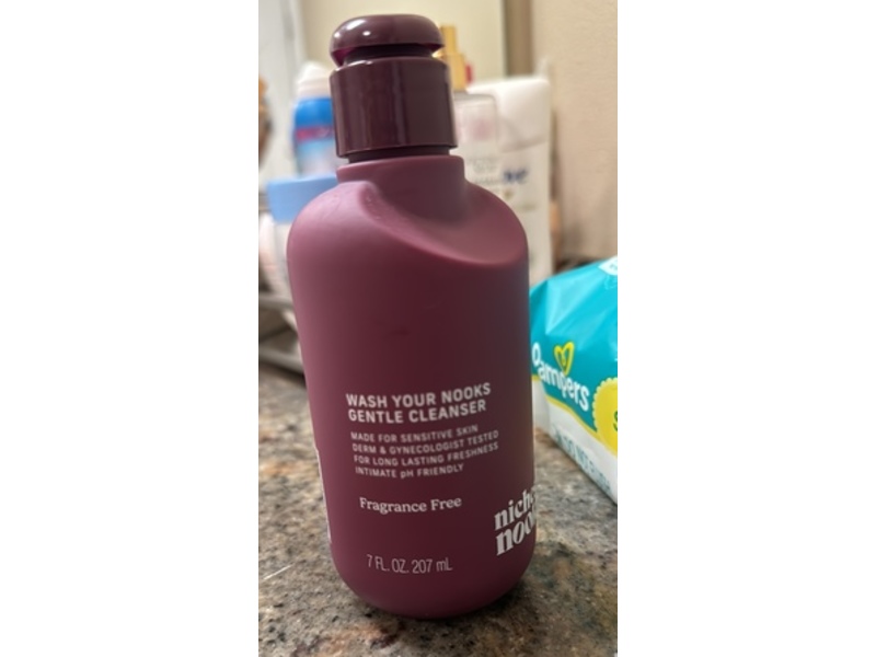 Niches & Nooks Wash Your Nooks Gentle Cleanser, 7 fl oz/207 mL