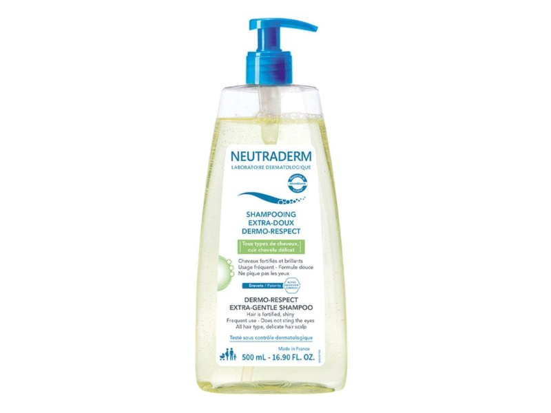 Neutraderm Dermo-Respect Extra-Gentle Shampoo, 16.9 fl oz/500 mL