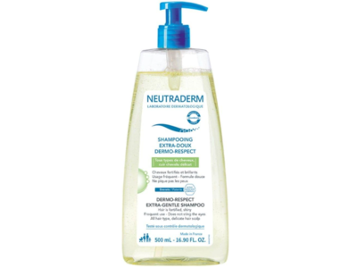 Neutraderm Dermo-Respect Extra-Gentle Shampoo, 16.9 fl oz/500 mL