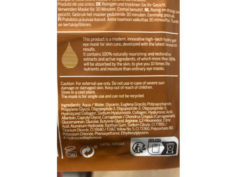 Pure & Care EGF Hydrogel Eye Mask