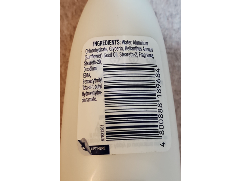 Dove Go Fresh Moisturizing Antiperspirant, Pomegranate & Lemon Verbena Scent, 50 mL