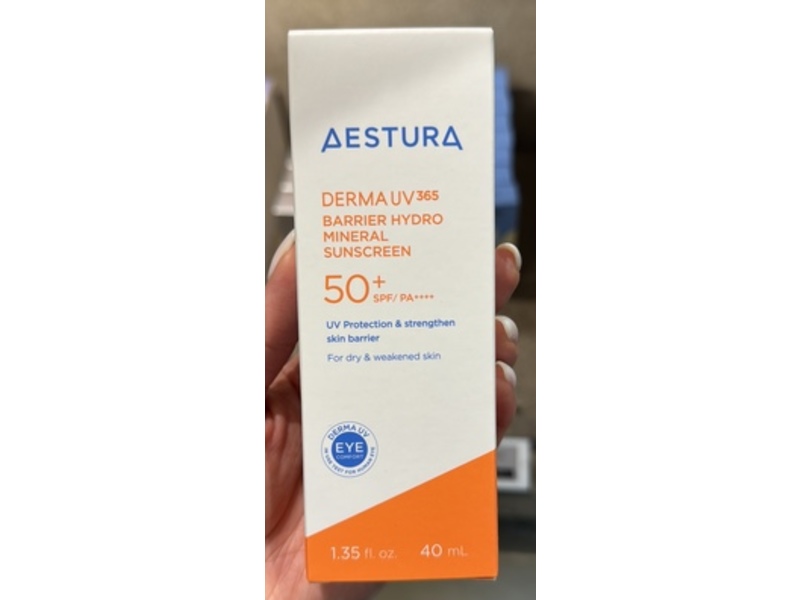 Aestura Derma UV 365 Hydro Sunscreen, SPF50+ PA+++, 1.35 fl oz/40 mL