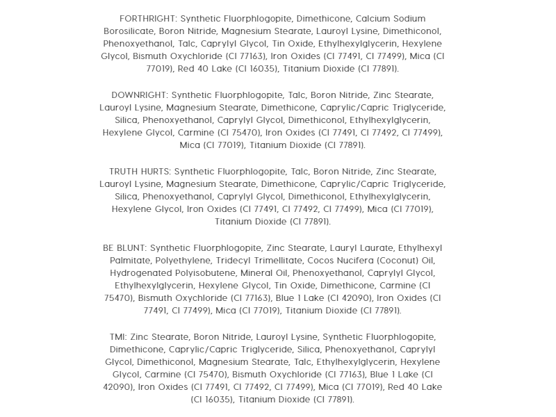 Colourpop Give It To Me Straight Eyeshadow Palette