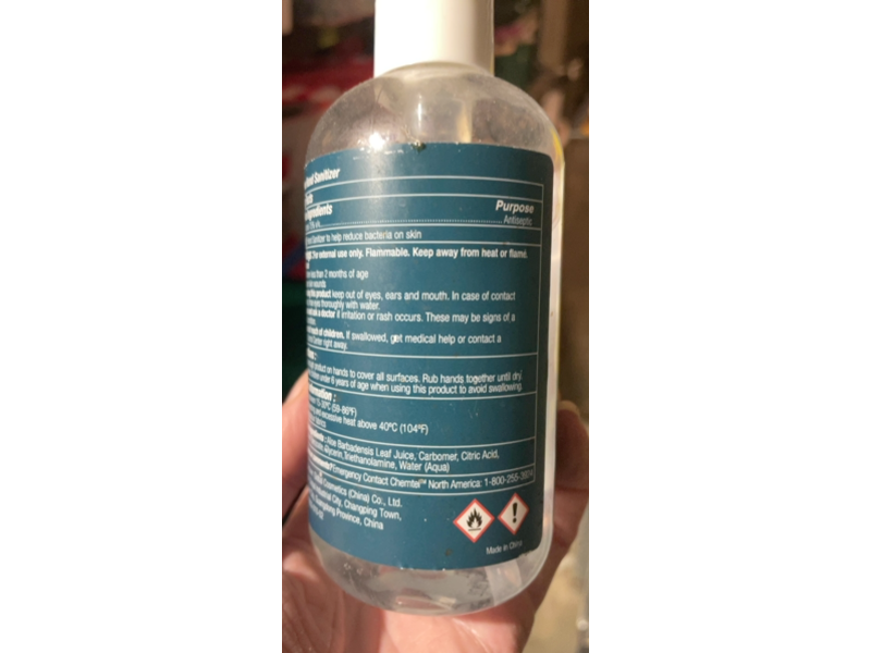 Alclene Hand Sanitizer, Glycerin & Aloe Vera Extracts, 8.45 fl oz/250 mL