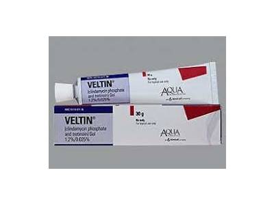 Veltin (Clindamycin 1.2% and Tretinoin 0.025%) Topical Gel 30 Grams, Glaxo-Smith-Kline (RX)