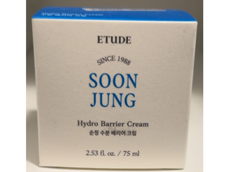 Etude Soon Jung Hydro Barrier Cream, 2.53 fl oz/75 mL
