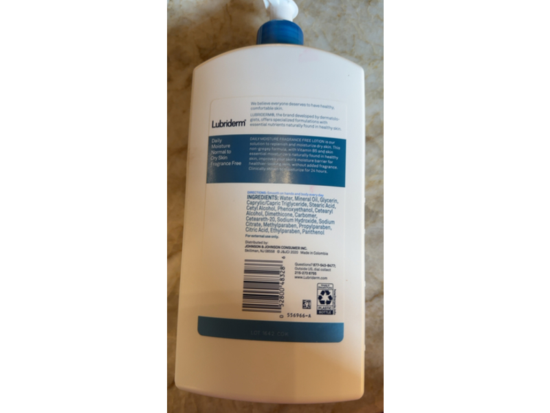 Lubriderm Daily Moisture Body Lotion, Normal To Dry Skin, 24 fl oz/709 mL
