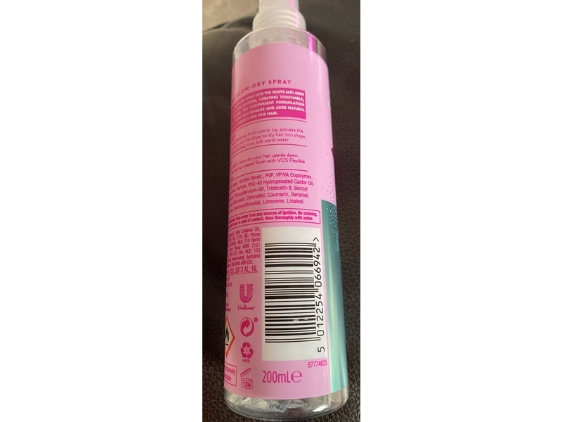 V05 Volume Blow-Dry Spray, 200 mL