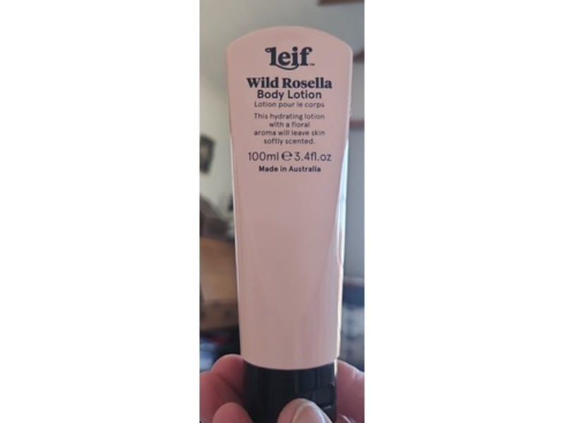 Leif Wild Rosella Body Lotion, 3.4 fl oz/100 mL