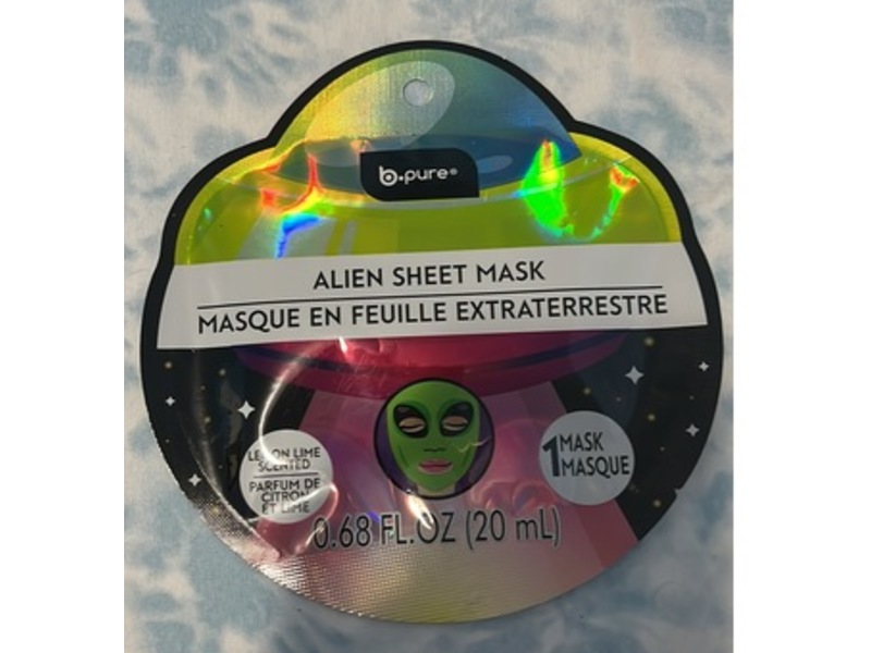 b.Pure Alien Sheet Mask, 0.68 fl oz/20 mL
