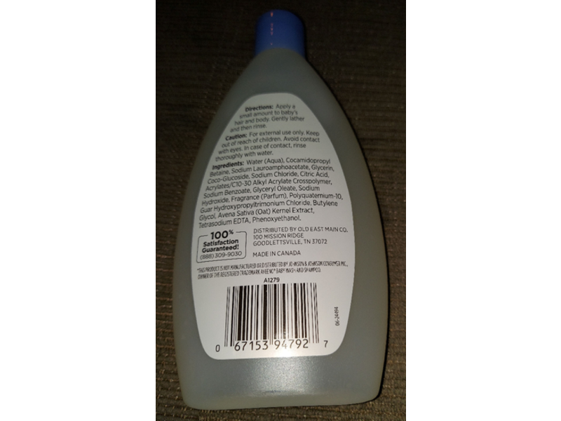 Gentle Steps Baby Wash & Shampoo, Lightly Scented, 8 fl oz/236 mL