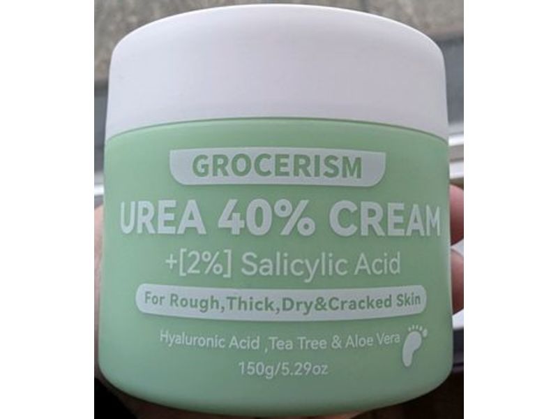 Grocerism Cream, Urea 40% & Salicylic Acid 2%, 5.29 fl oz/150 g