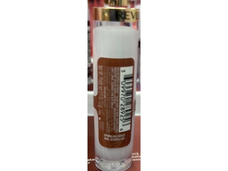 Revlon Super Lustrous Glass Shine Balm, 011 Sparkling Honey, 0.11 oz/3.1 g