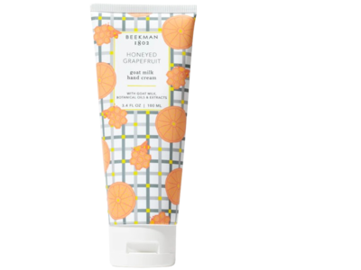 Beekman 1802 Goat Milk Hand Cream, Honeyed Grapefruit, 3.4 fl oz/100 mL