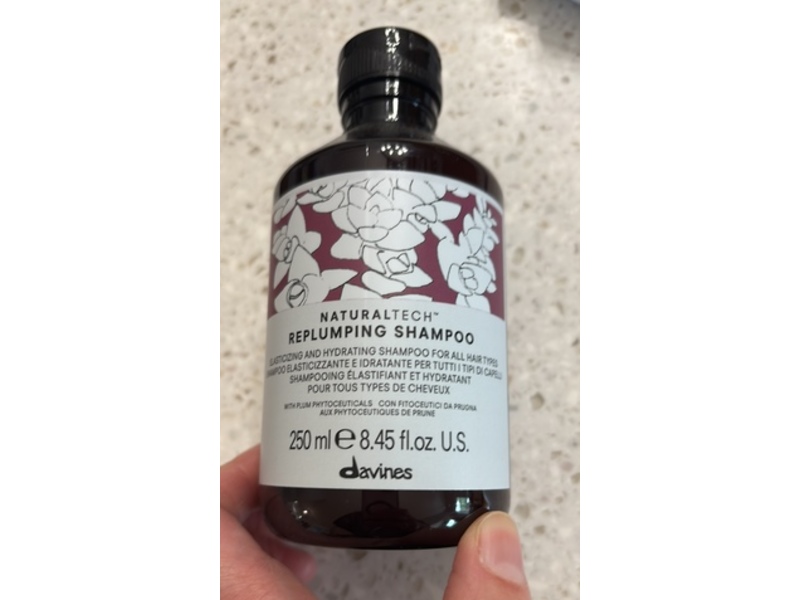 Davines Natural Tech Replumping Shampoo, 8.5 fl oz/250 mL