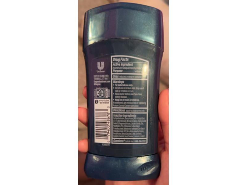 Degree Advanced 72H Antiperspirant Deodorant, Sage & Ocean Mist, 2.7 oz/76 g