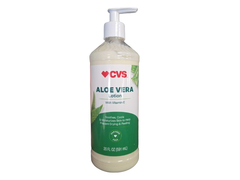 CVS Aloe Vera Lotion, Vitamin E, 20 fl oz/591 mL