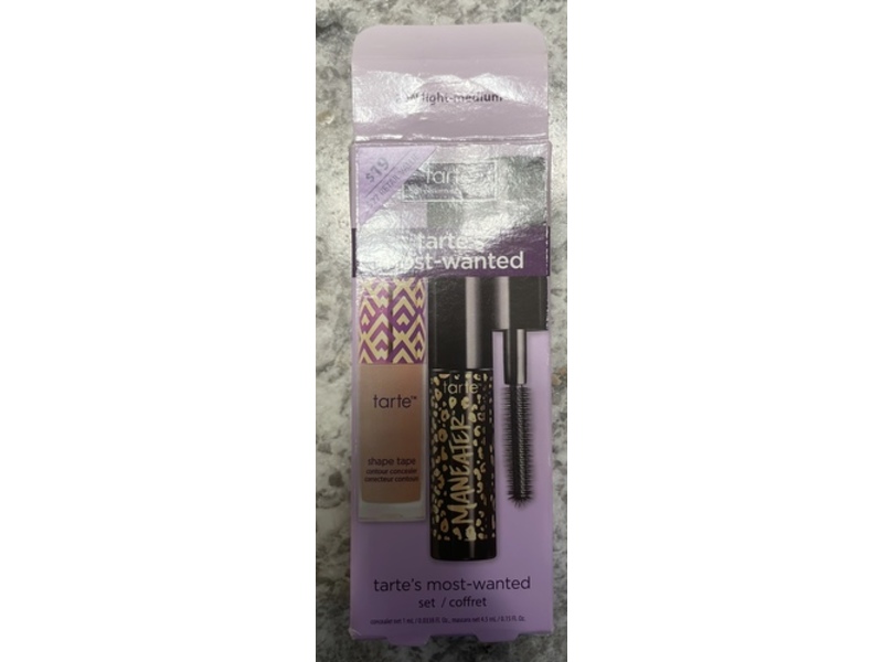 Tarte Tarte Most-Wanted Shape Tape Concealer & Mascara Duo, 29N Light-Medium, 0.15 fl oz/4.5 mL