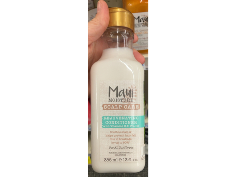 Maui Moisture Scalp Care Rejuvenating Conditioner, Vitamin E& Pro B5, 13 fl oz/385 mL
