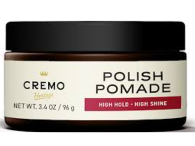 Cremo Heritage Polish Pomade, 3.4 oz/96 g