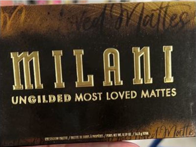Milani Ungilded Most Loved Mattes Eyeshadow Palette, 0.59 oz