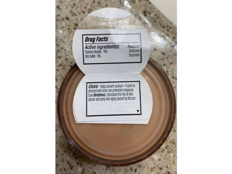Bareminerals Matte Foundation Powder, Golden Tan, SPF 15, 0.21 oz/6 g