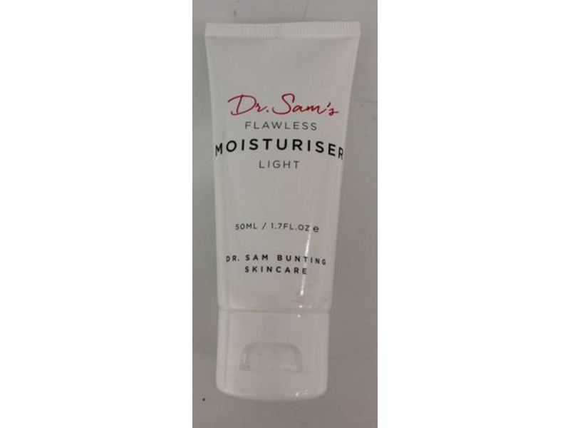 Dr. Sam's Flawless Moisturiser, Light, 1.7 fl oz/50 mL
