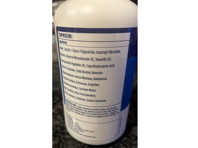 Topricin Classic Cream, 32 fl oz/960 mL